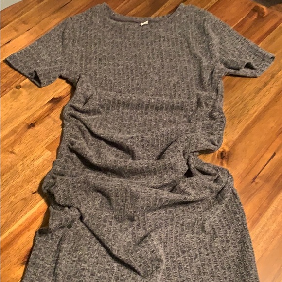 BP. Ruched Ribbed Body-Con Dress - Picture 3 of 5